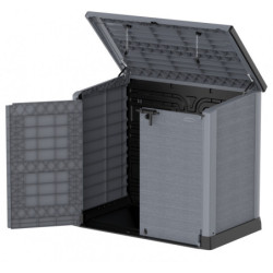 Armoire de rangement en résine gris - toit plat - 1200L StoreAway – DURAMAX