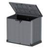 Armoire de rangement en résine gris - toit plat - 1200L StoreAway – DURAMAX