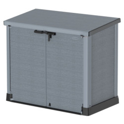 Armoire de rangement en résine gris - toit plat - 1200L StoreAway – DURAMAX