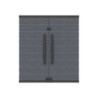 Armoire de rangement en résine gris - H.90cm – DURAMAX