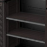 Armoire de rangement en résine marron - H.178cm – DURAMAX
