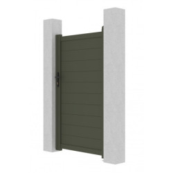 Portillon battant en aluminium 100x173cm GARDE X-Métal