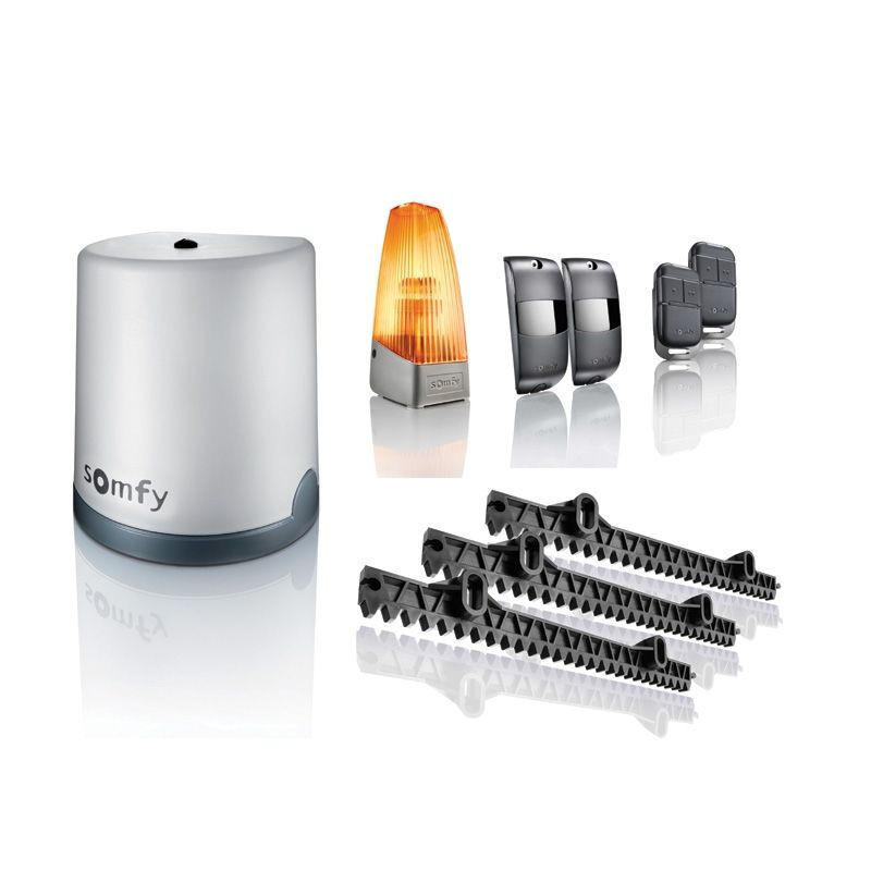 Kit de motorisation à crémaillères FREEVIA Essential pour portail coulissant - Somfy