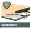 Sauna d'extérieur Norge anthracite en bois massif 38mm porte classique 6 à 8 places Karibu