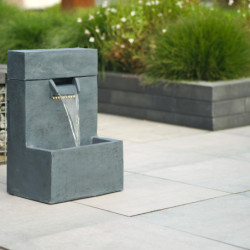 Fontaine Posada kit complet avec pompe et bassin - Ubbink