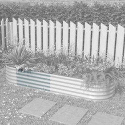 Extension droite en acier Zincalume® pour potager surélevé 401 Vita – Vitavia