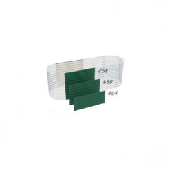 Extension droite en acier Zincalume® – noir – pour potager surélevé 630 Vita – Vitavia