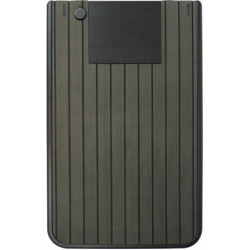 Plancher de douche Solaris en époxy anthracite avec réservoir – Ubbink