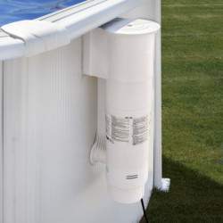 Piscine Bora Bora ronde en acier blanc Ø370cm – Gré