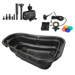 Kit complet bassin Start 500L + pompe Xtra 900 + éclairage Aqualight 30 LED - Ubbink