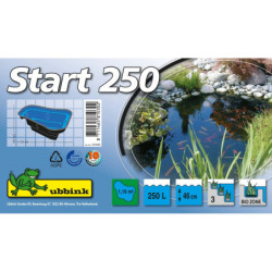 Kit complet bassin Start 500L + pompe Xtra 900 + éclairage Aqualight 30 LED - Ubbink