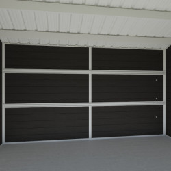 Abri de jardin en bois composite 28mm anthracite 19,22m² PREMIUM - Woodlife Garden