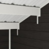 Abri de jardin en bois composite 28mm anthracite 19,22m² PREMIUM - Woodlife Garden