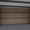 Abri de jardin + terrasse en bois composite 28mm aspect bois 15m² PREMIUM - Woodlife Garden