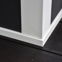 Abri de jardin en bois composite 28mm anthracite 10,71m² PREMIUM - Woodlife Garden