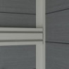 Abri de jardin en bois composite 28mm gris clair 10,71m² PREMIUM - Woodlife Garden
