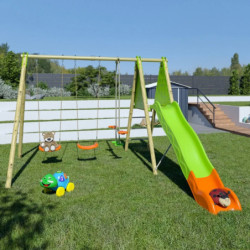 Portique bois-métal Techwood H.230cm - OPTIMA - Trigano Jardin