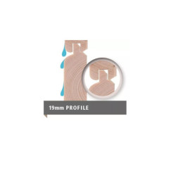 Abri à vélos en bois gris terre 3,4m² - pour 3 vélos - Karibu