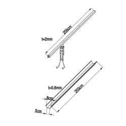 Abri pour 3 vélos en métal anthracite Kosto 2,74m² - X-METAL