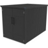 Abri pour 3 vélos en métal anthracite Kosto 2,74m² - X-METAL