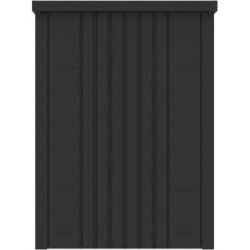 Armoire de jardin en métal anthracite Kosto 2240L - X-METAL