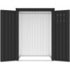 Armoire de jardin en métal anthracite Kosto 2240L - X-METAL