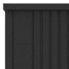 Armoire de jardin en métal anthracite Kosto 2240L - X-METAL