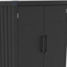 Armoire de jardin en métal anthracite Kosto 2240L - X-METAL