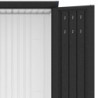 Armoire de jardin en métal anthracite Kosto 2240L - X-METAL