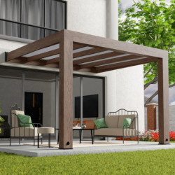 Pergola adossée Helsinki 300x340cm - Canopia by Palram