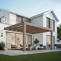 Pergola adossée Helsinki 300x470cm - Canopia by Palram