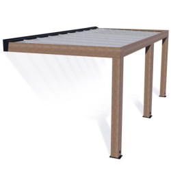 Pergola adossée Helsinki 300x600cm - Canopia by Palram