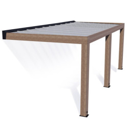 Pergola adossée Helsinki 300x665cm - Canopia by Palram