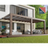 Pergola adossée Helsinki 300x665cm - Canopia by Palram