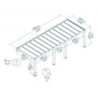 Pergola adossée Helsinki 300x860cm - Canopia by Palram