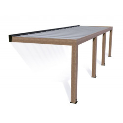 Pergola adossée Helsinki 300x990cm - Canopia by Palram