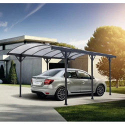 Carport aluminium - 1 voiture 15m² - Couv'Voiture 35
