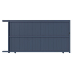 Portail coulissant en aluminium 350x180cm VERTILON - X-METAL