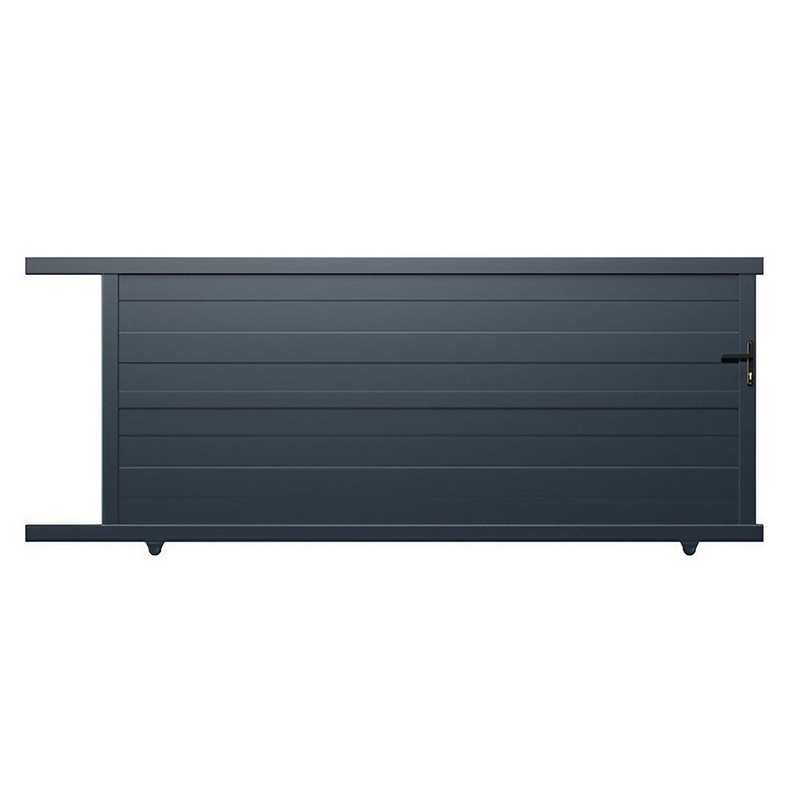 Portail coulissant en aluminium 450x160cm HORACE - X-METAL