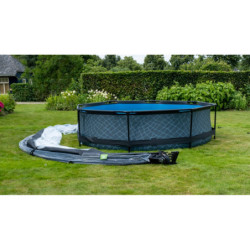 Dôme de piscine au sol ECO - diam 460cm – Exit Toys