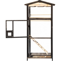 Volière en bois 89*65*176cm - Shelty Pet