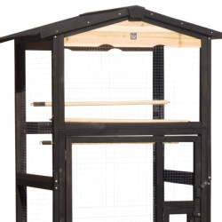 Volière en bois 89*65*176cm - Shelty Pet