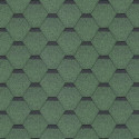 Shingles hexagonaux pour toiture abri de jardin 3m² - Timbela - Vert