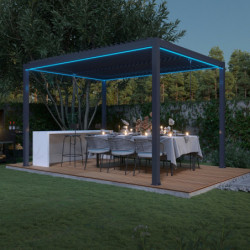 Ruban LED RGB pour pergola 3x3m X-METAL