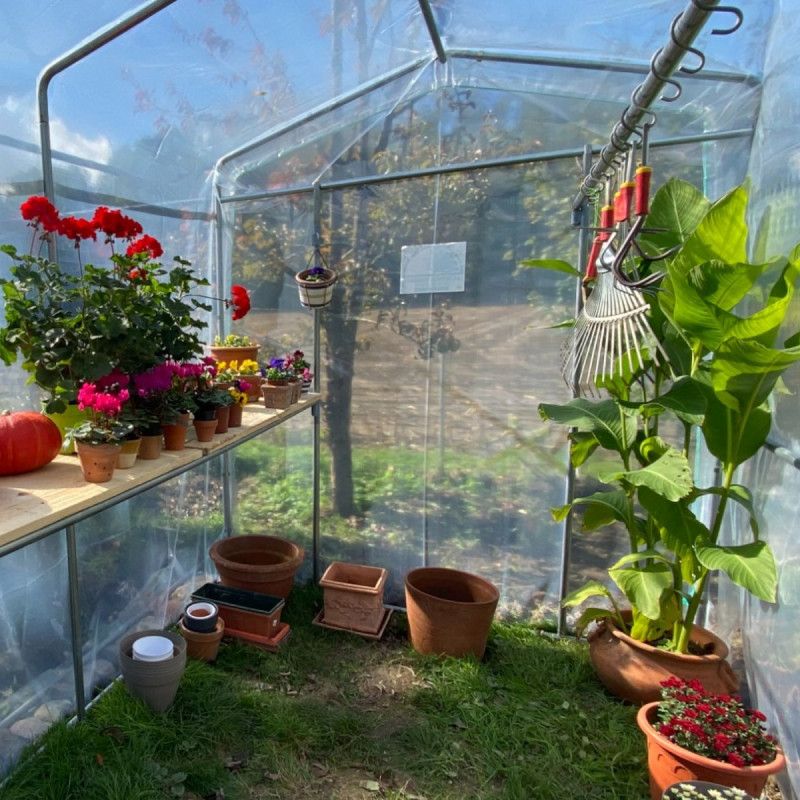 Fond sans porte pour serre Primeur 2x2,7m - Serres Tonneau