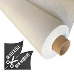 Feutre géotextile 250g/m² largeur 2m pour bassin de jardin - Longueur à la découpe - Art Pond