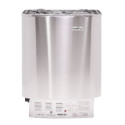 Poêle électrique pour sauna 6kW acier inox avec interrupteurs Narvi NM - 43x30x58cm