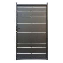 Portillon plein en fer 100x182cm ORIS - X-METAL