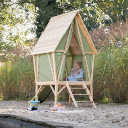 Maisonnette de jeux sur pilotis en bois Yuki 300 - Exit Toys