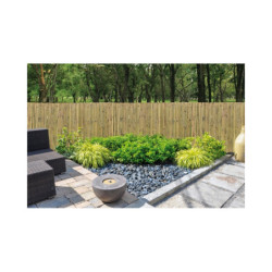 Canisse naturelle en bambou entier -  NATURE